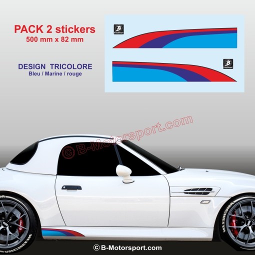 Sticker coloris M-Power pour BMW Z3 Z4