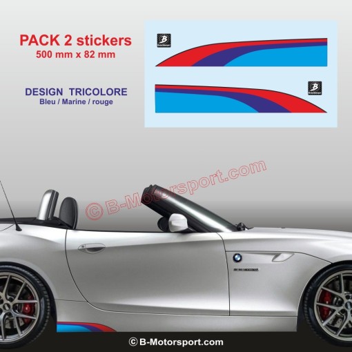 Sticker coloris M-Power pour BMW Z3 Z4