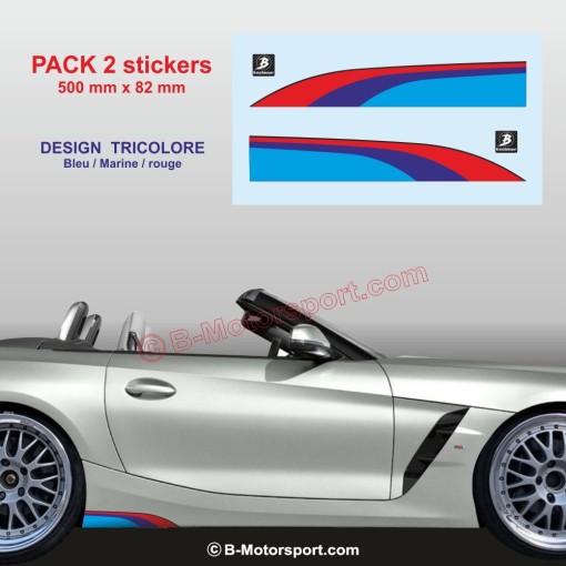 M-Power color sticker for BMW Z3 Z4