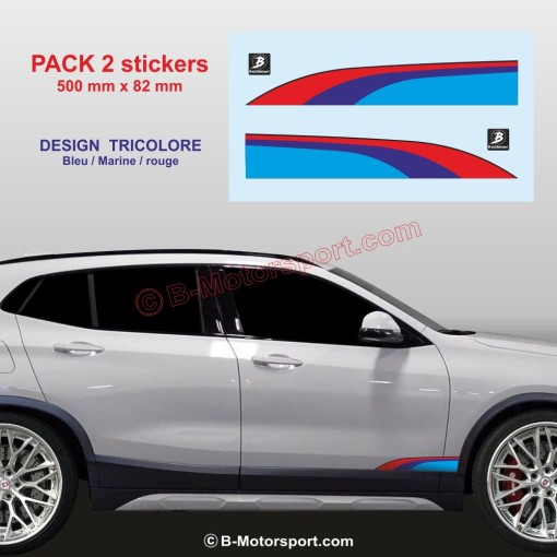 M-Power colored sticker for BMW X1 X2 X3 X4 X5 X6 X7