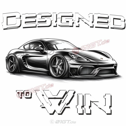 CAYMAN Designed to Win Tshirt homme