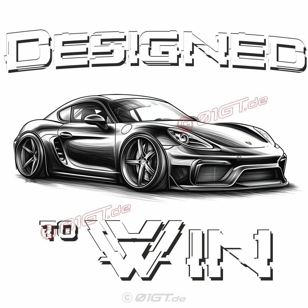 CAYMAN Designed to Win Männer T-Shirt