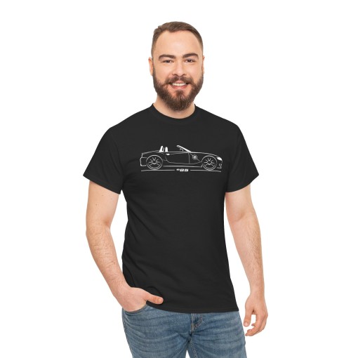 Silhouette BMW Z4 e85 Men Tshirt for owner of BMW Z4