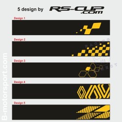 Windschutzscheibe aufkleber RENAULT SPORT graphic