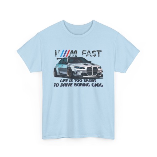 I'M FAST M3 G80 Tshirt homme pour amateurs de BMW M3