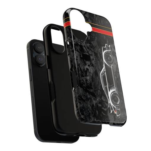 Cover per telefono silhouette PORSCHE 930 Turbo per iPhone 16 / 16 Pro / 16 Plus / 16 Pro Max