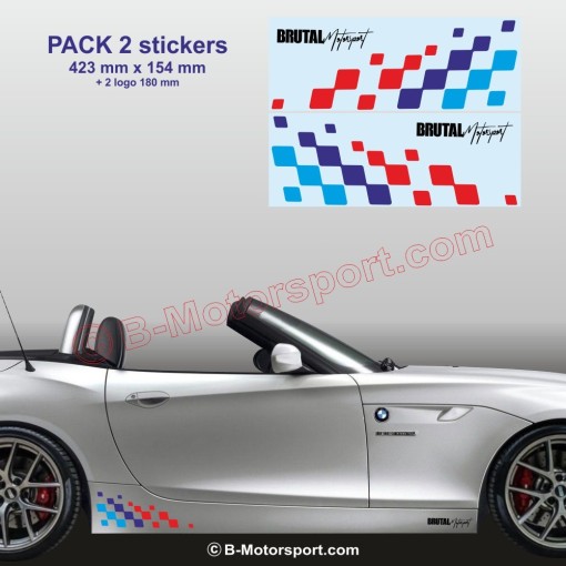 BMW M-Power Z3 Z4 Racing Aufkleber