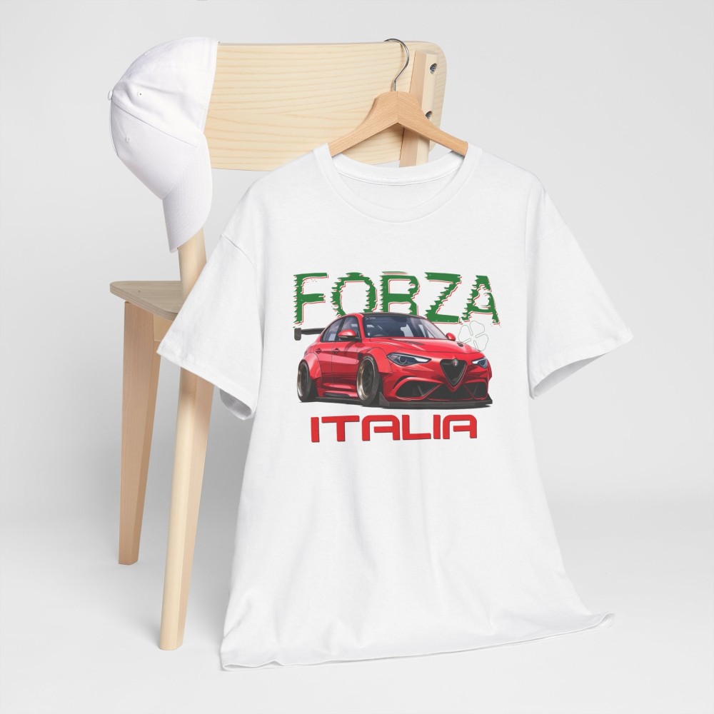 FORZA ITALIA Alfa Romeo GIULIA Quadrifoglio Männer T-Shirt