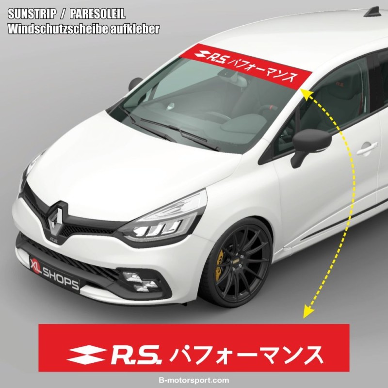 Pare-soleil RENAULT PERFORMANCE japonais