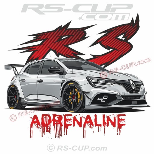 RS ADRENALINE MEGANE 4 RS Men Tshirt