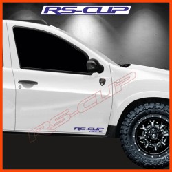 2 DACIA carbon Look sticker decal