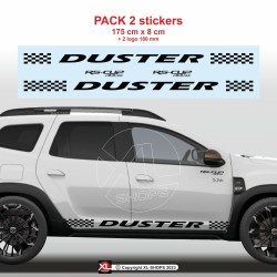 2 SPORT side skirt decal for Dacia Duster