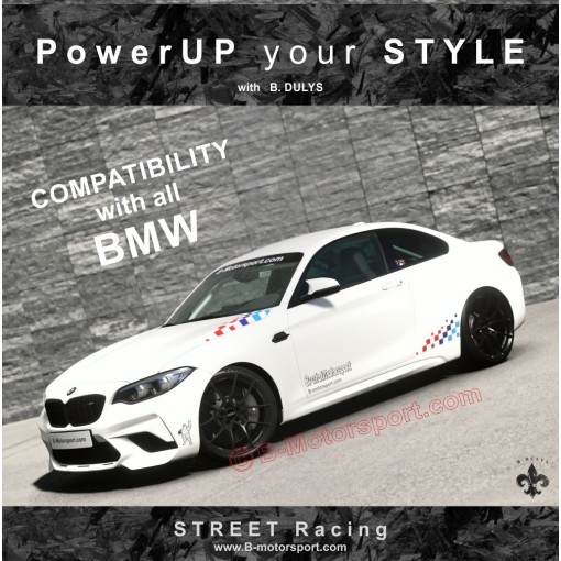 M-POWER STYLE - Kit grafico completo per tutti i modelli BMW