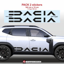 DUSTER sticker Sport side skirt sticker decals