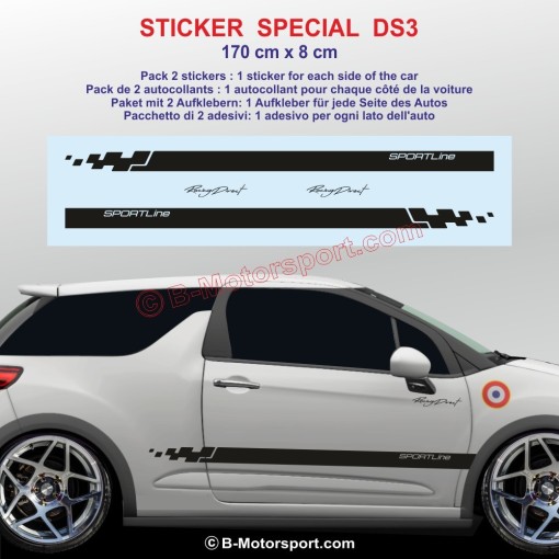 Adesivi SPORTLINE per CITROEN DS3