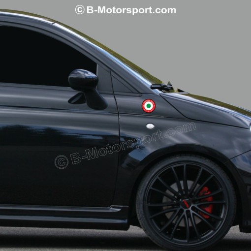 2 SCUDERIA ITALIA Aufkleber Aeronautica für FIAT ABARTH