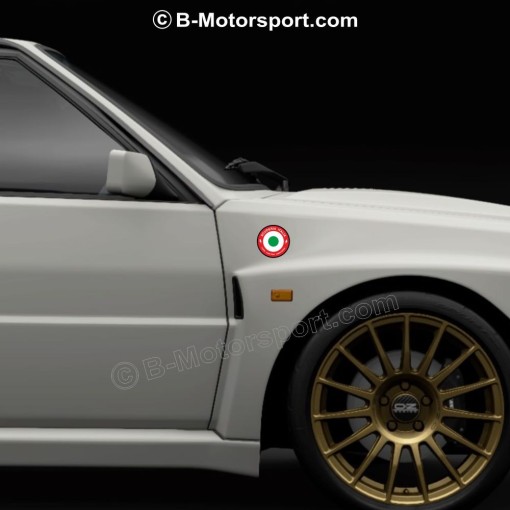 2 SCUDERIA ITALIA sticker decal Aeronautica for LANCIA