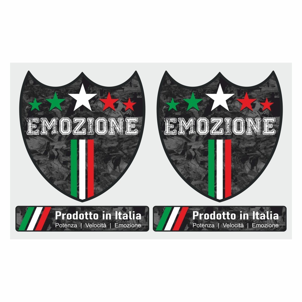 4 PRODOTTO IN ITALIA sticker decal for LANCIA