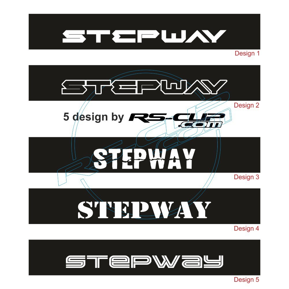 Windshield decal DACIA Sandero Stepway