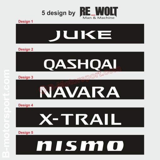 Paresoleil NISSAN Juke Qashqai Navara X-Trail NISMO