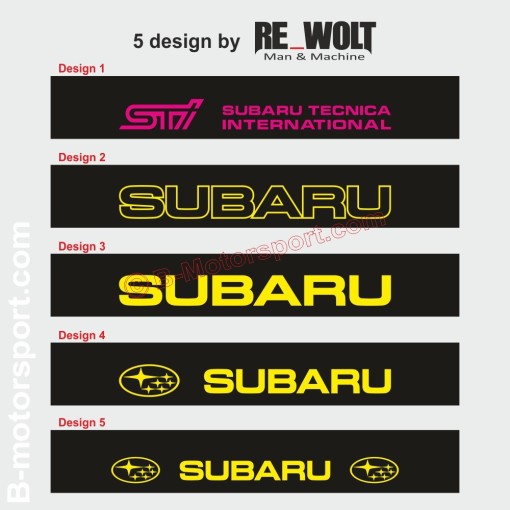 Parabrezza adesivo SUBARU