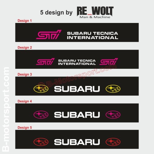 Paresoleil SUBARU bicolore