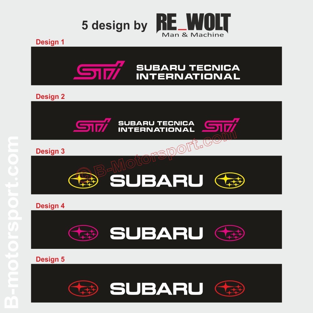 Paresoleil SUBARU bicolore