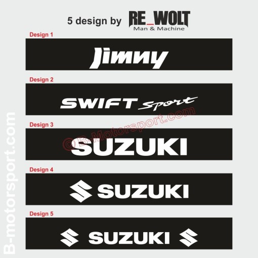 Windshield decal SUZUKI Swift Jimny