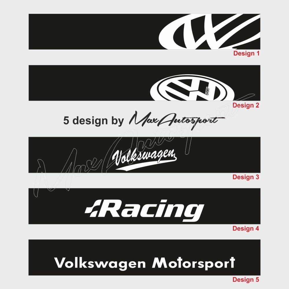 Parabrezza adesivo VOLKSWAGEN Golf Polo Jetta Up
