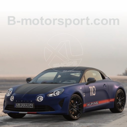 Kit autocollant bas de caisse pour Alpine A110