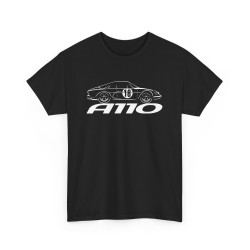 A110 Berlinette Tshirt homme avec silhouette de Alpine Renault