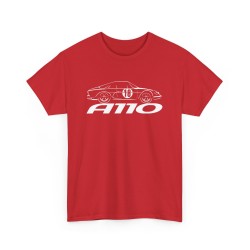 A110 Berlinette Tshirt homme avec silhouette de Alpine Renault