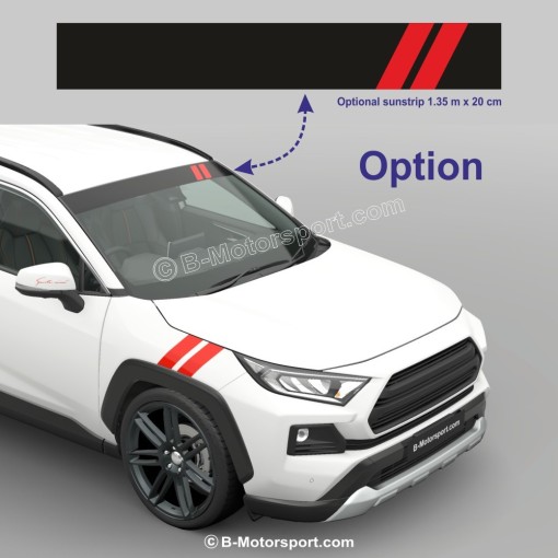 SPORT MIND SPECIAL SUV - Double-stripe adhesive kit for front fender