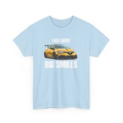 FAST DRIVE BIG SMILES CLIO 5 RS Männer T-Shirt