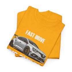 FAST DRIVE BIG SMILES MEGANE 4 RS Männer T-Shirt