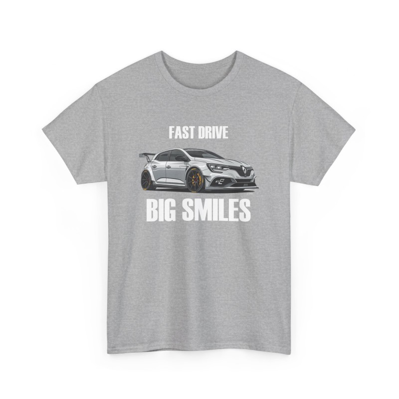 FAST DRIVE BIG SMILES MEGANE 4 RS Men Tshirt