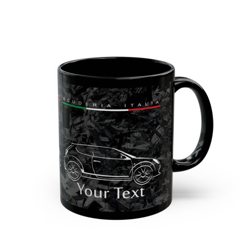 ALFA ROMEO MITO - Mug avec texte personnalisable - Idée cadeau pour Noël et Anniversaire