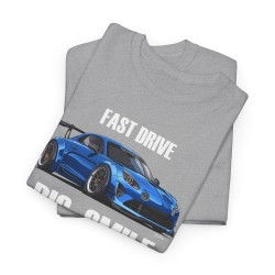 FAST DRIVE BIG SMILES ALPINE A110 R-R Tshirt homme