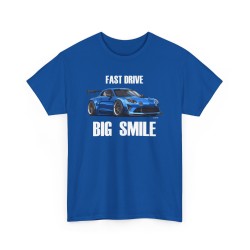 FAST DRIVE BIG SMILES ALPINE A110 R-R Männer T-Shirt