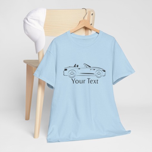 BMW Z4 e89 – T-Shirt mit personalisierbarem Text – Perfektes Geschenk zu Weihnachten & Geburtstag