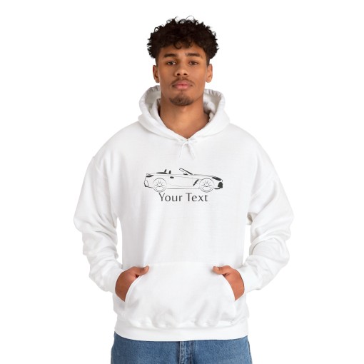 BMW Z4 G29 – Hoodie mit personalisierbarem Text – Perfektes Geschenk zu Weihnachten & Geburtstag
