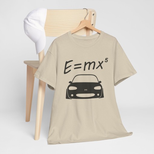 E : MX5 NB Unisex T-shirt for Mazda MX-5 enthusiasts for men and women