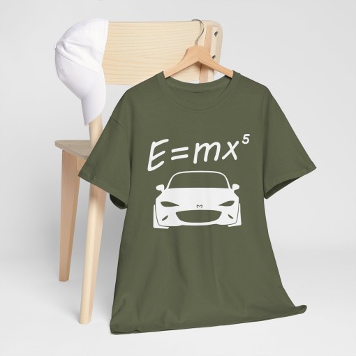 E : MX5 ND T-shirt unisex per appassionati di Mazda MX-5 per uomo e donna