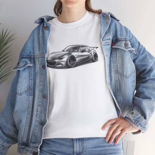 MX5 ND RF Designer style T-shirt unisex per appassionati di Mazda MX-5 per uomo e donna