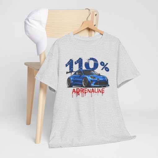 110% ADRENALINE Männer T-Shirt mit ALPINE A110 R