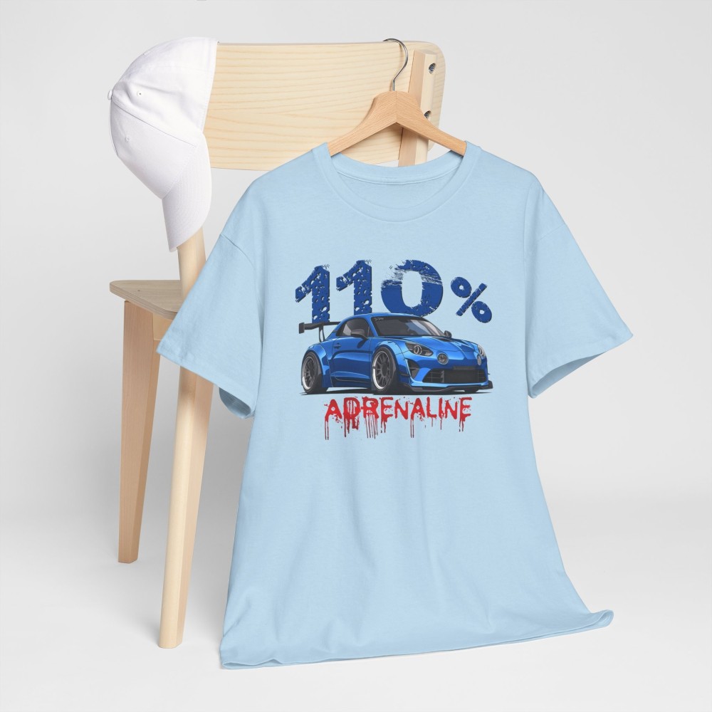 110% ADRENALINE Männer T-Shirt mit ALPINE A110 R