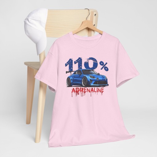 110% ADRENALINE Männer T-Shirt mit ALPINE A110 R