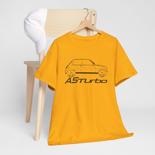 Renault 5 Alpine Turbo silhouette Men Tshirt vintage