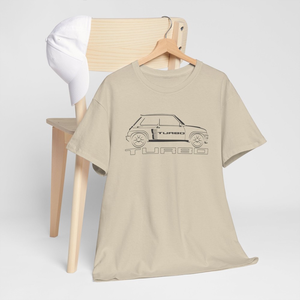 RENAULT R5 TURBO silhouette Männer T-Shirt