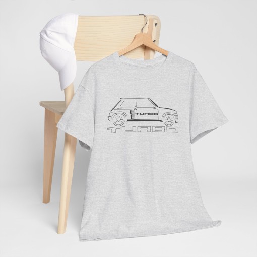 RENAULT R5 TURBO Tshirt homme silhouette